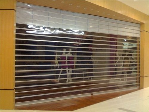 Motorised Acrylic Rolling Shutters 2