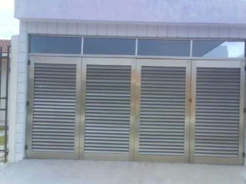 Motorised Telescopic Sliding Garage Doors 1