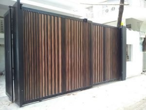Motorised Telescopic Sliding Garage Doors 2