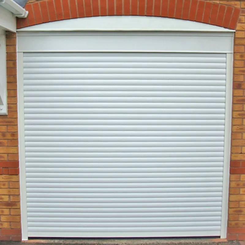 Powder Coated Motorised Rolling Shutters 2