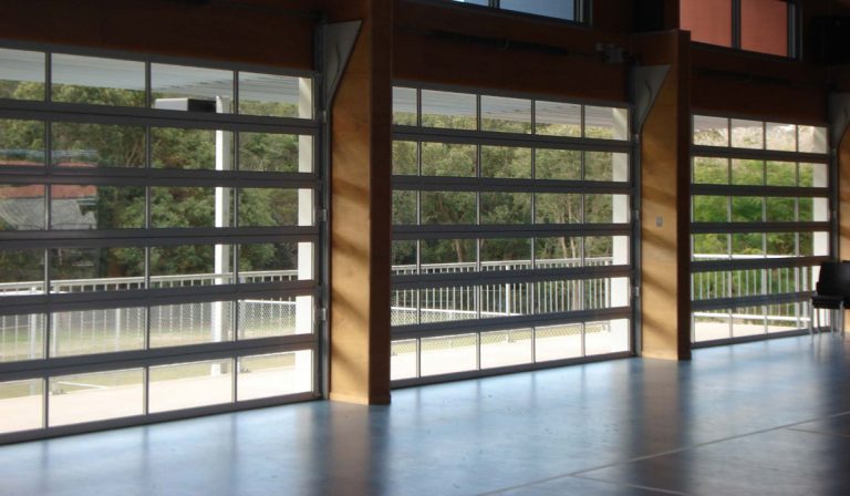 Transparent Sectional Overhead Doors 2